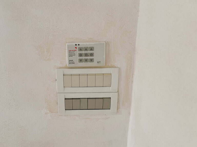 Steuerung für Dachfenster, Wohnung in Lana bei Meran in Südtirol